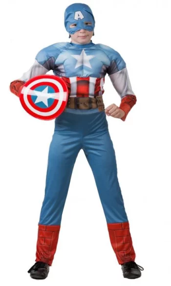 Костюм Капитан Америка детский (28 (110 см))