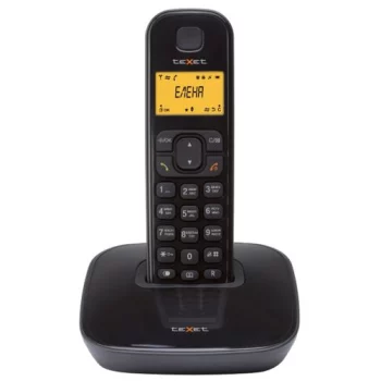 Телефон беспроводной DECT Texet(TX-D6705A чёрный)