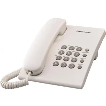 Телефон проводной Panasonic(KX-TS2350RUW белый)