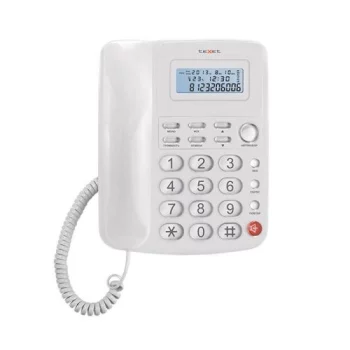 Телефон проводной Texet(TX-250 белый)